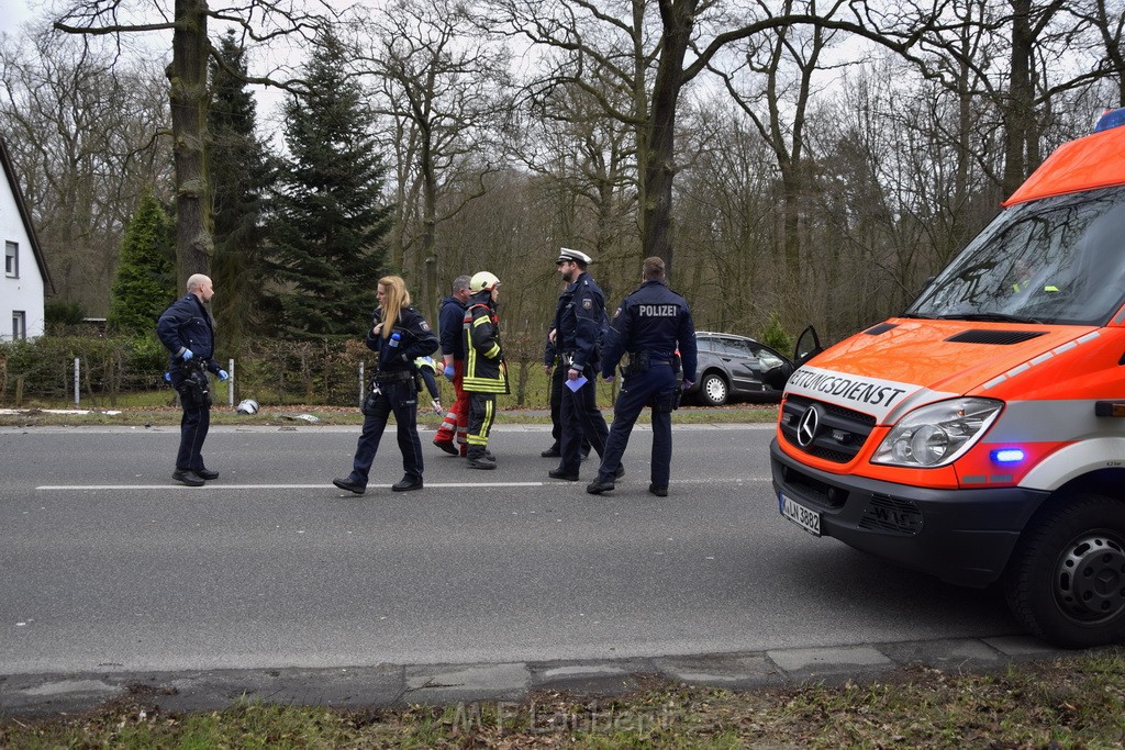 Schwerer VU Krad Pkw Koeln Porz Eil Grengeler Mauspfad P087.JPG - Miklos Laubert